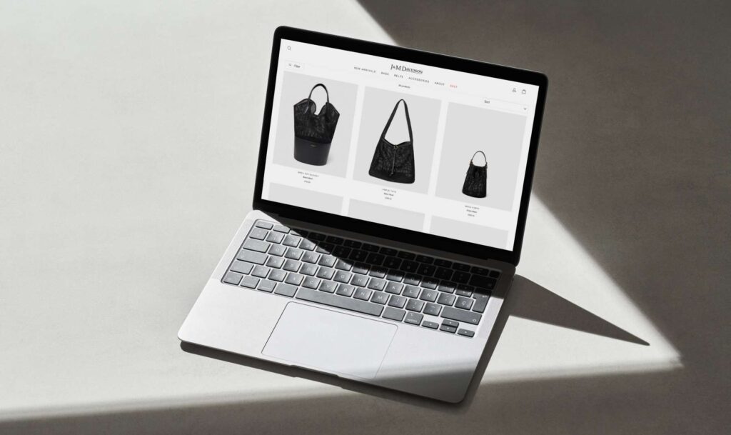 J&M Davidson website case study