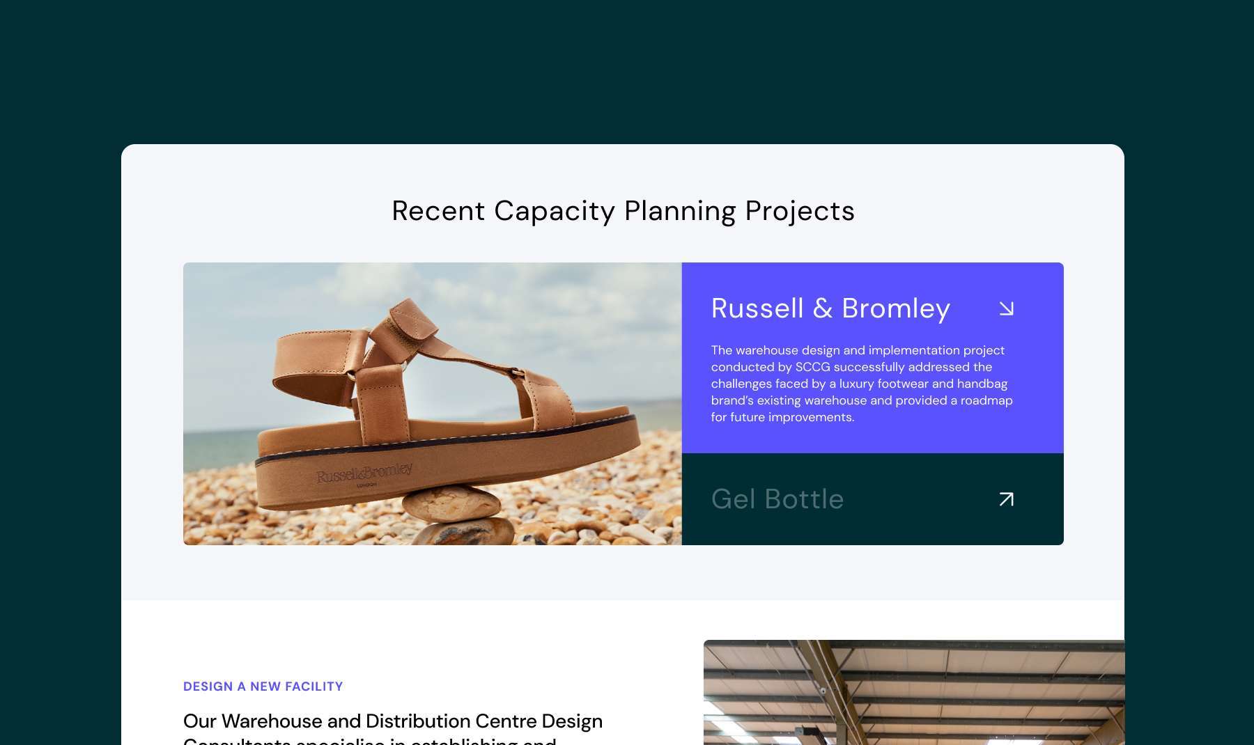 SCCG tablet website mockup by Revo